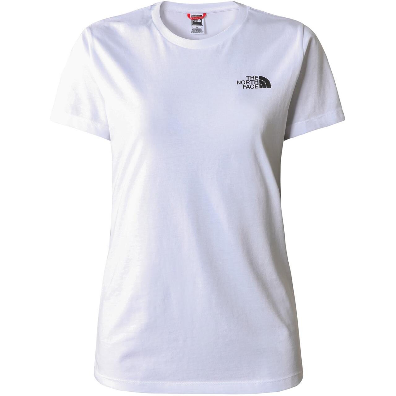 The North Face Womens Outdoor Graphic Tee Hvid Tnf White Large