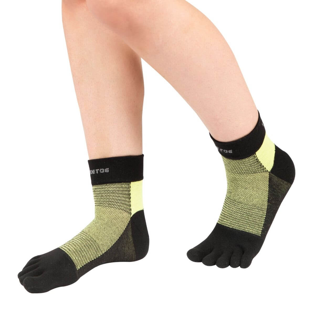 Toetoe Outdoor Liner Med Adskilte Tæer Lime Str