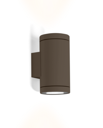 Tube   Wall Outdoor Væglampe Wever   Ducr Tube Lys Ned  Led  Bronze