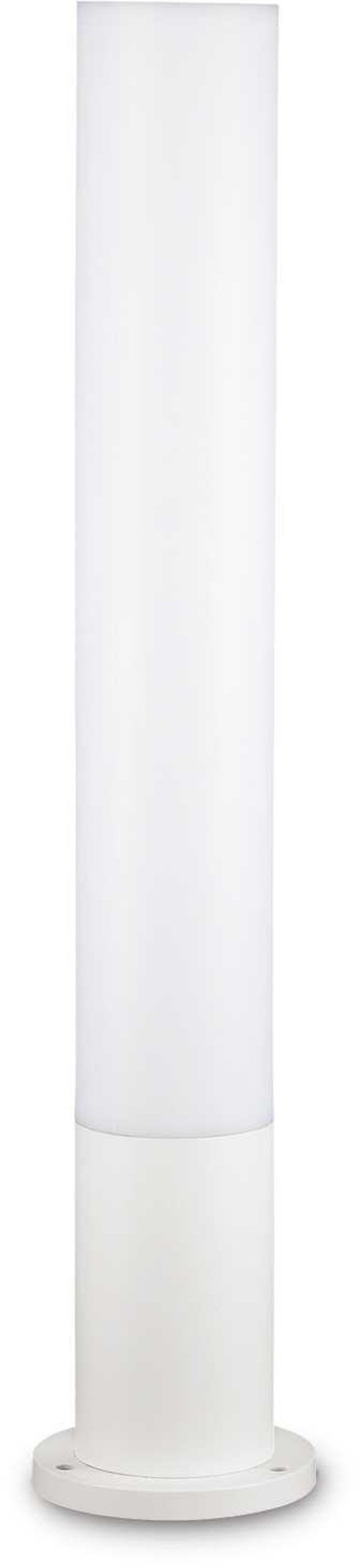 Udendørs Gulvlampe Ideal Lux Edo Outdoor Hvid ø15 H80 Aluminium Ip44
