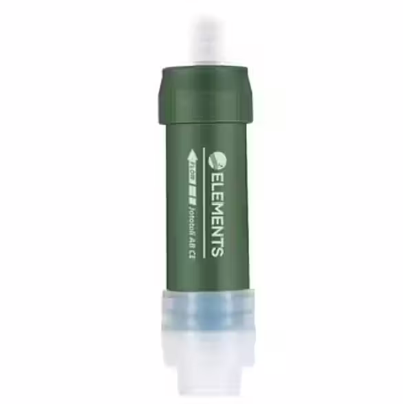 Vandfilter Elements Straw Renser Effektivt Vand Kan Drikke